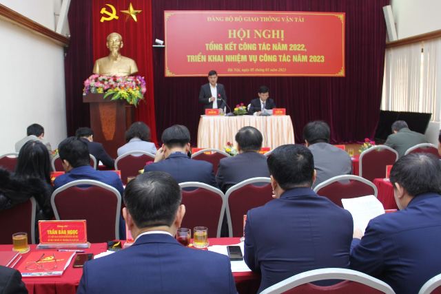 Đảng bộ Bộ Giao thông vận tải triển khai nhiệm vụ năm 2023