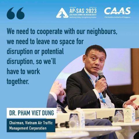  Chủ tịch VATM tham dự Hội nghị thượng đỉnh Châu Á Thái Bình Dương về an toàn hàng không