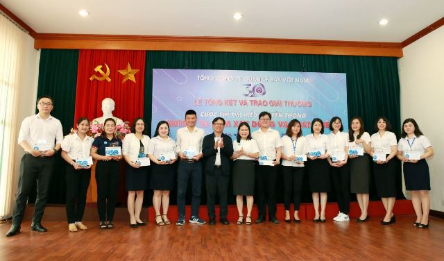 VATM: 30 cá nhân đạt giải cuộc thi tìm hiểu truyền thống 30 năm Quản lý bay