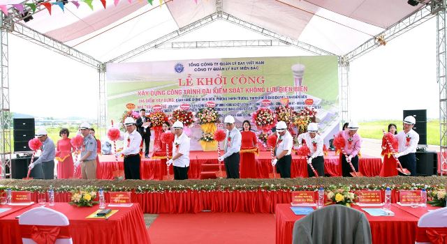 Khởi công dự án Đài Kiểm soát không lưu Điện Biên