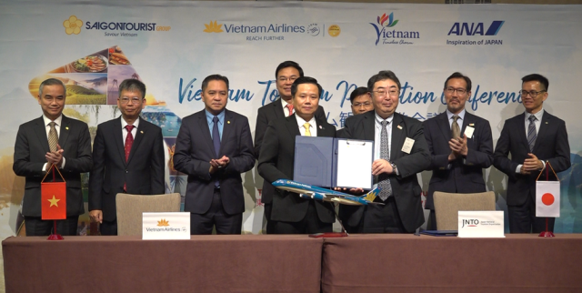 Vietnam Airlines cùng Saigontourist Group tổ chức sự kiện giới thiệu điểm đến, quảng bá, xúc tiến du lịch Việt Nam.