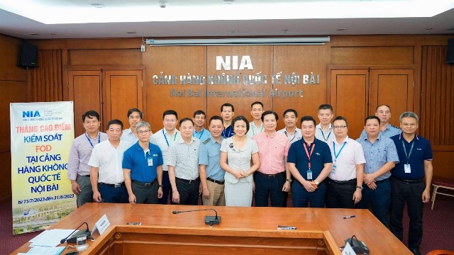 Hội nghị tổng kết tháng cao điểm kiểm soát FOD năm 2023 tại Cảng HKQT Nội Bài
