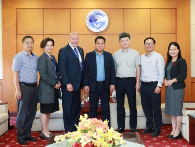 VATM tiếp và làm việc với Cục Hàng không Liên bang Hoa Kỳ (FAA)