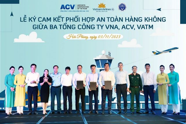Hội nghị phối hợp an toàn hàng không bảo đảm cung cấp dịch vụ và khai thác an toàn giữa VNA, ACV và VATM
