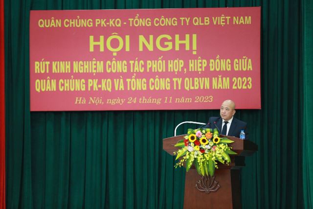 Hội nghị công tác phối hợp, hiệp đồng giữa Quân chủng Phòng không - Không quân và Tổng công ty Quản lý bay Việt Nam
