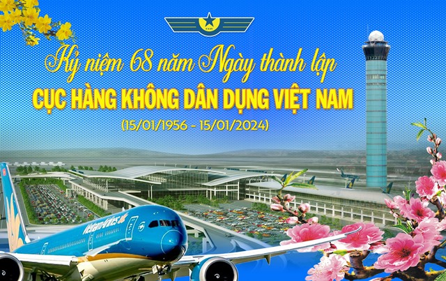 Kỷ niệm 68 năm Ngày thành lập Cục Hàng không dân dụng Việt Nam